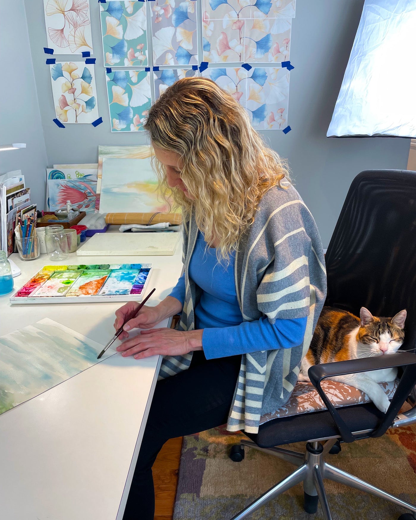 From Watercolor to Table Runner: How Art and Nature Inspire Charlotte Nicole Designs